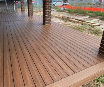 Composite deck installation in Columbus, Ohio